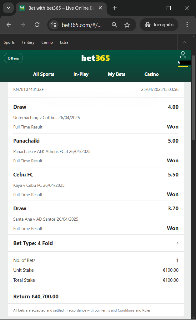 Elite Fixed Matches
