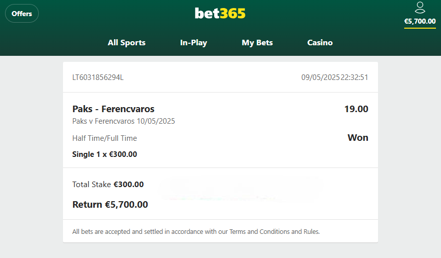 Premium Fixed Bets