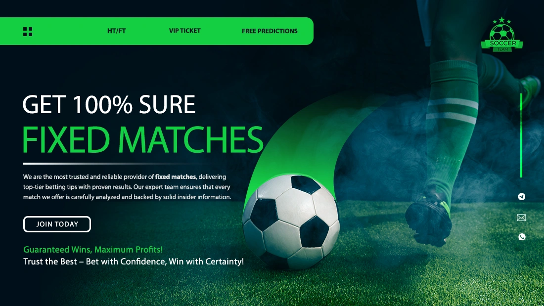 FIXED MATCHES OFFICIAL SOURCE